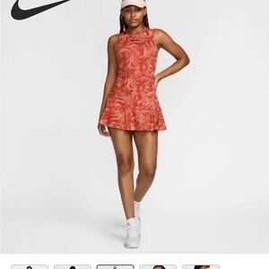 Nike tennis dress inspired Roland Garros color